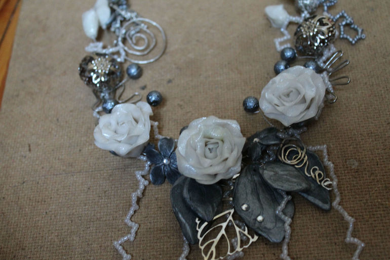 Колье ручной работы..135гр.Чернигов.Украина.