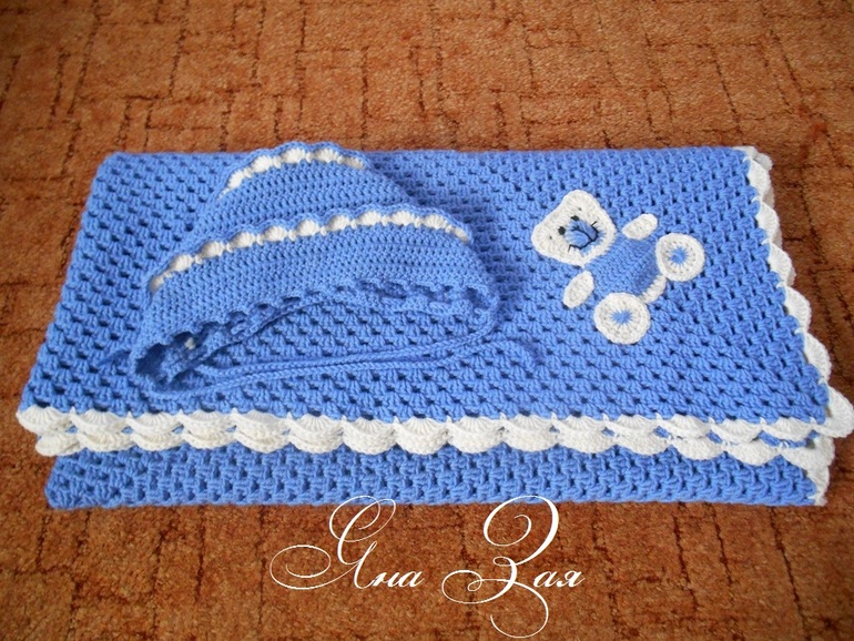 Шерстяной комплект для малыша!