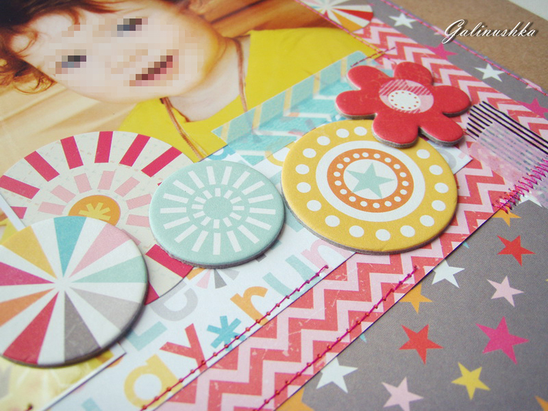 Большой альбом для малышки, пригласительные и миники для бабушек и дедушек)