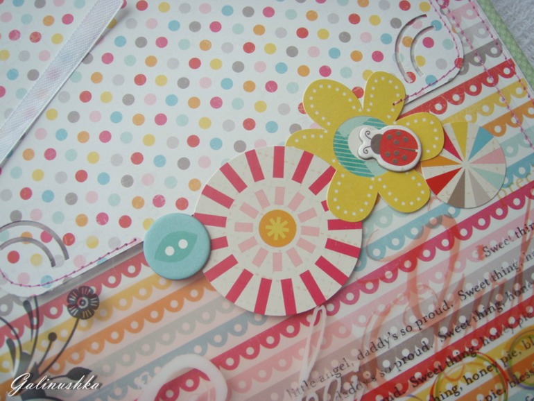 Большой альбом для малышки, пригласительные и миники для бабушек и дедушек)