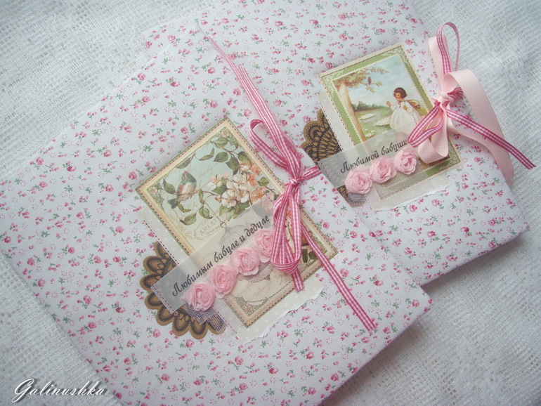 Большой альбом для малышки, пригласительные и миники для бабушек и дедушек)