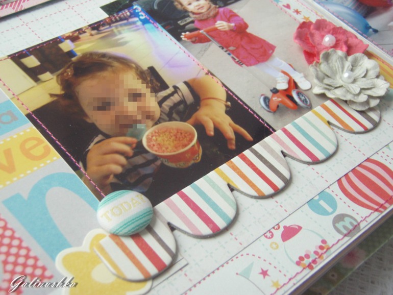 Большой альбом для малышки, пригласительные и миники для бабушек и дедушек)