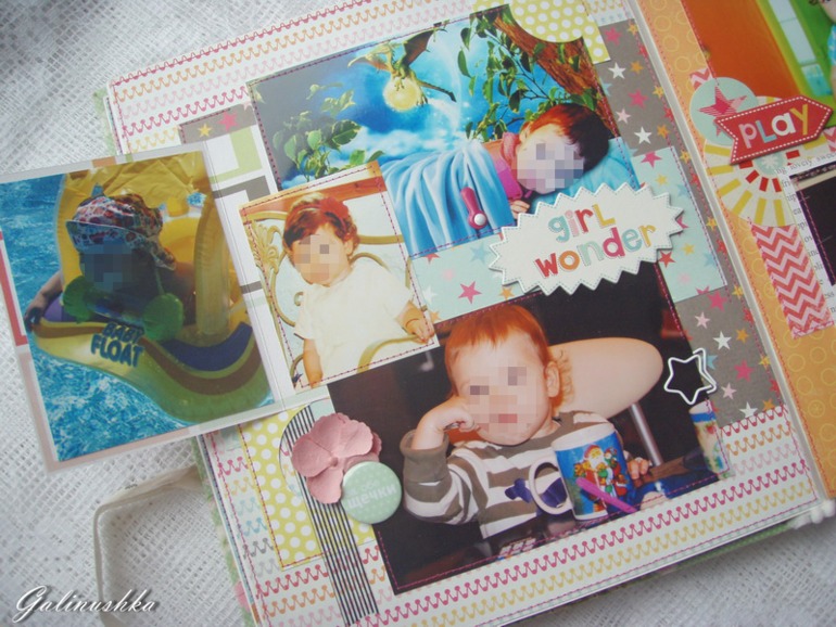 Большой альбом для малышки, пригласительные и миники для бабушек и дедушек)