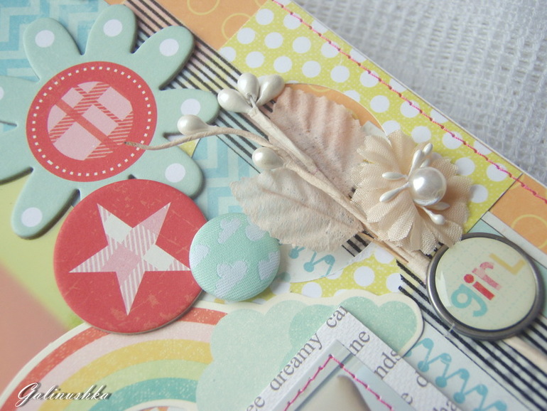 Большой альбом для малышки, пригласительные и миники для бабушек и дедушек)