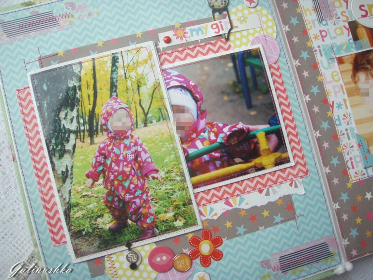 Большой альбом для малышки, пригласительные и миники для бабушек и дедушек)