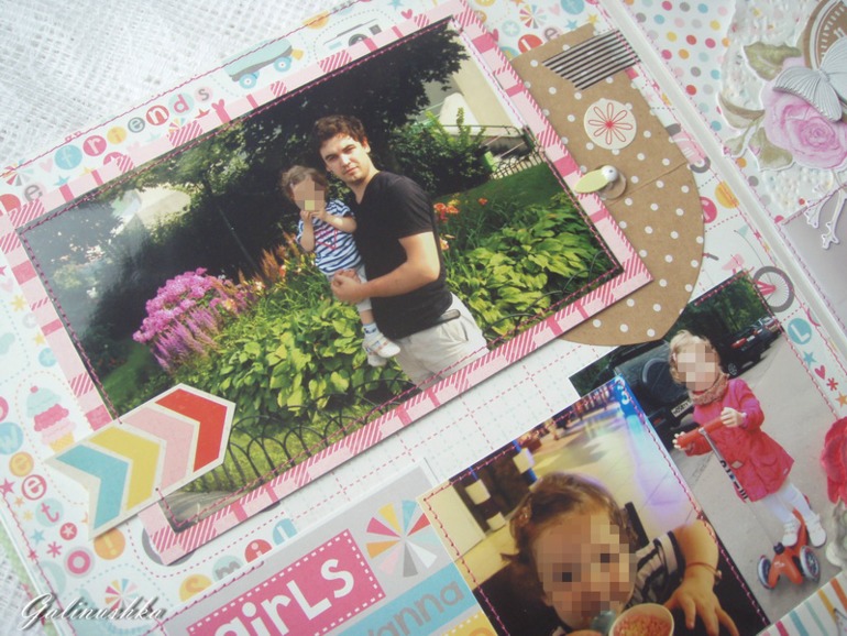 Большой альбом для малышки, пригласительные и миники для бабушек и дедушек)