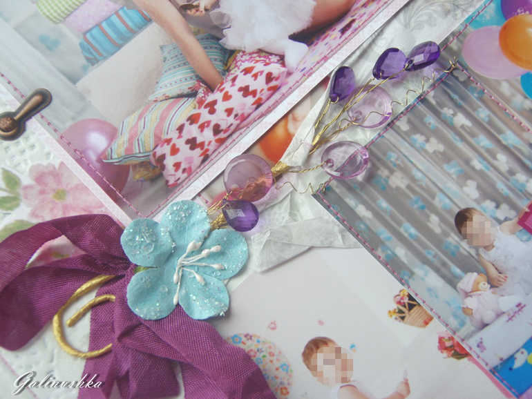 Большой альбом для малышки, пригласительные и миники для бабушек и дедушек)