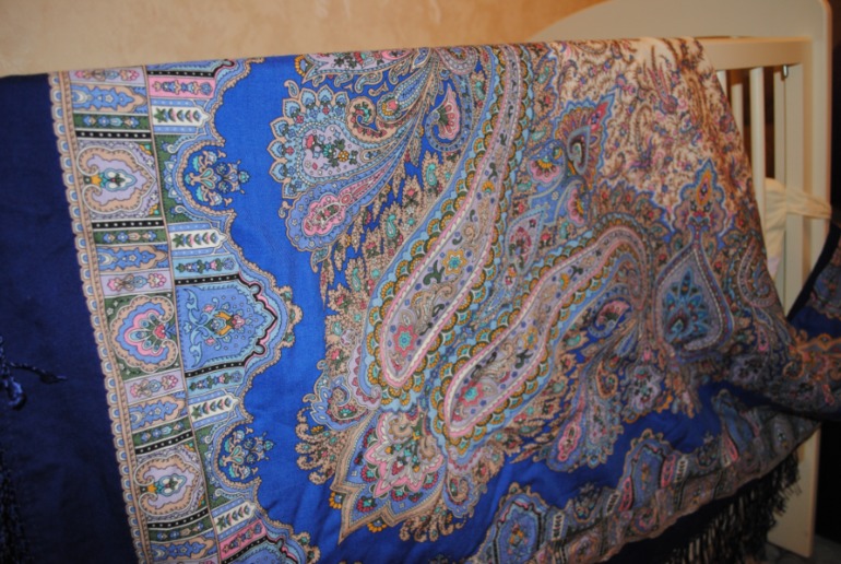 Павлопосадский платок Восточная сказка