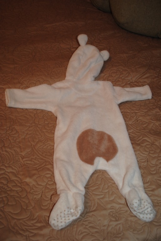 Плюшевый комбинезон медвежонок Mothercare