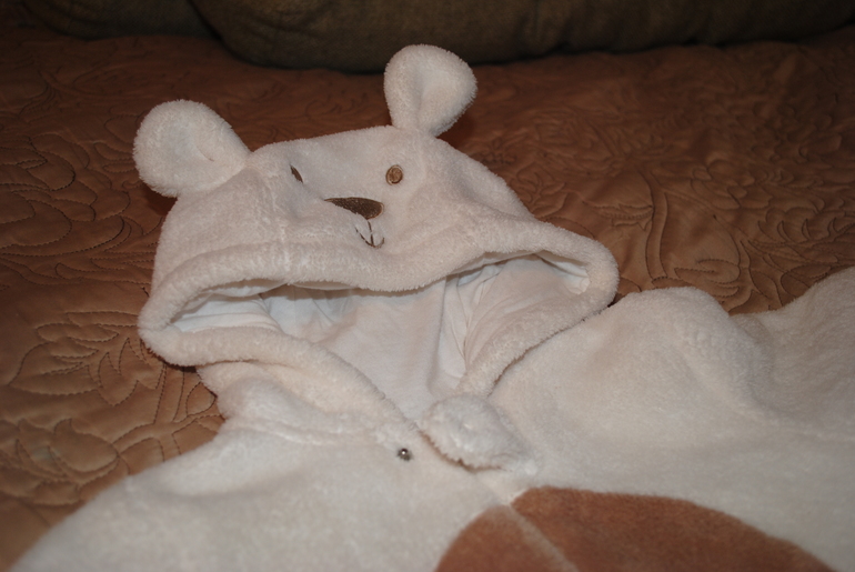 Плюшевый комбинезон медвежонок Mothercare