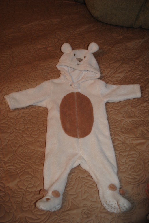 Плюшевый комбинезон медвежонок Mothercare