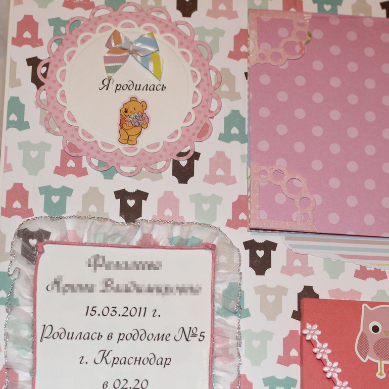 Альбомчик для Ариночки!