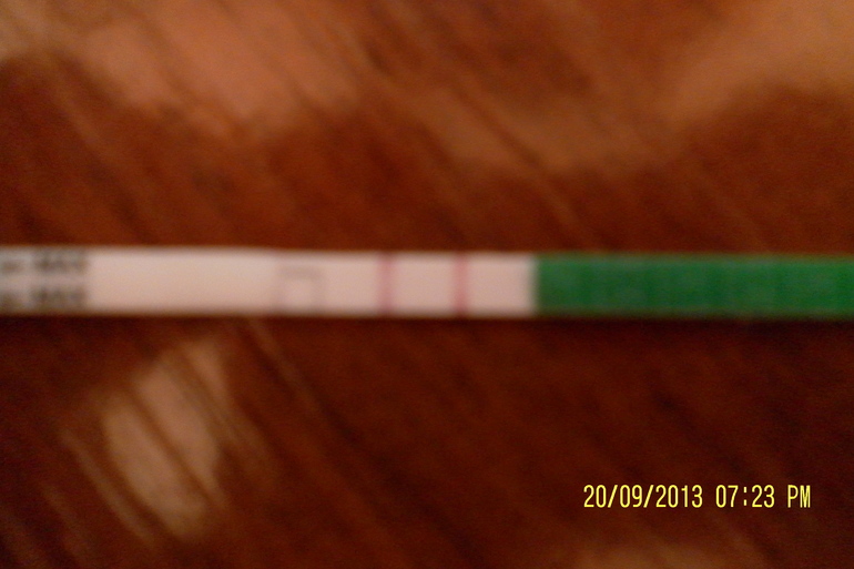 Тест на О. на 8 день цикла.....