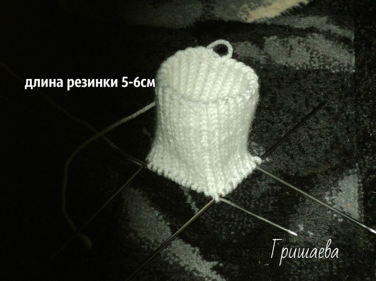 вяжем варежки