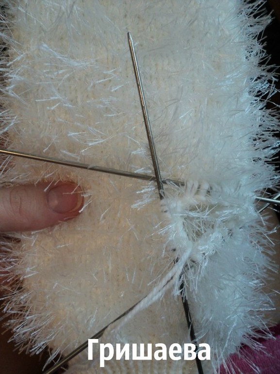 вяжем варежки