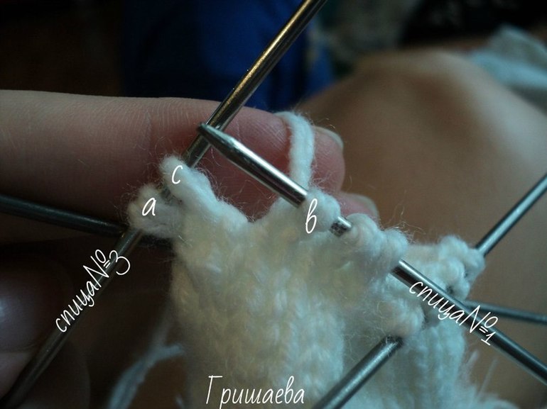 вяжем варежки