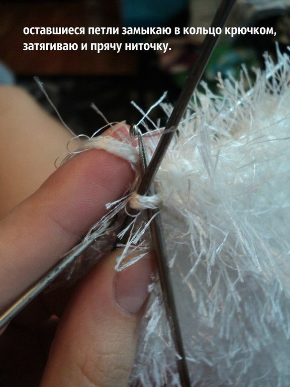 вяжем варежки