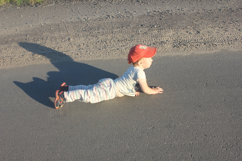 Наш дачный летний день