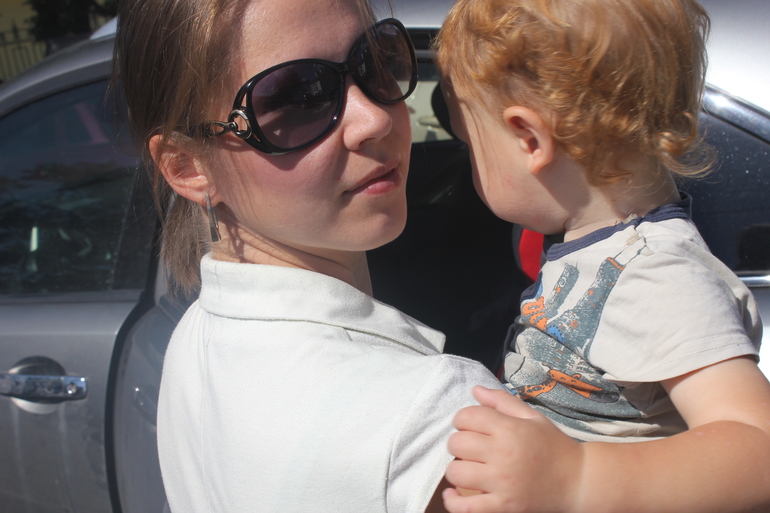 Наш дачный летний день