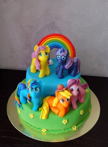 Торт мой маленький пони.