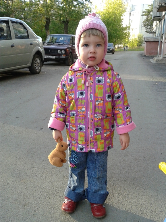 куртка для дочки