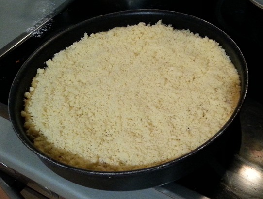 Пирог с брусникой и лимоном!