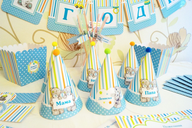 Годовасие с мишками Тедди)