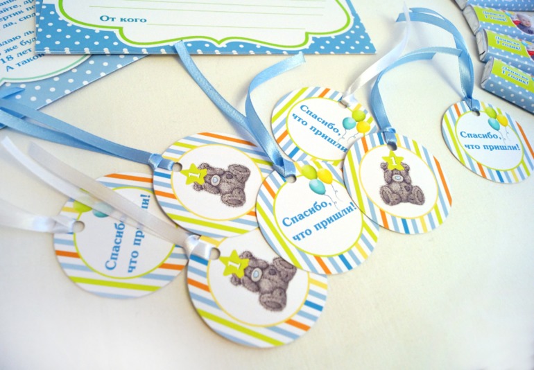 Годовасие с мишками Тедди)