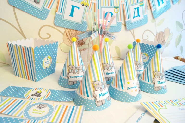 Годовасие с мишками Тедди)