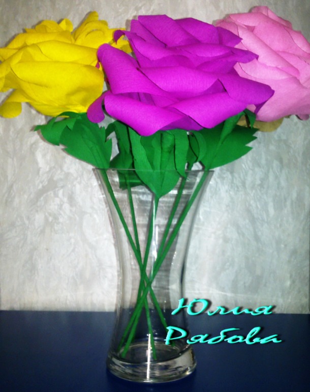 Букеты розовые)