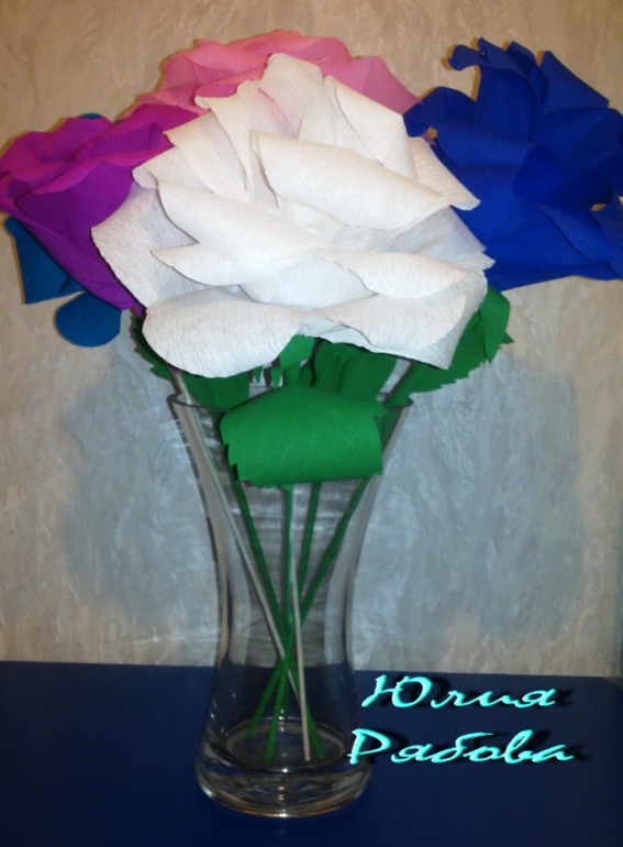 Букеты розовые)