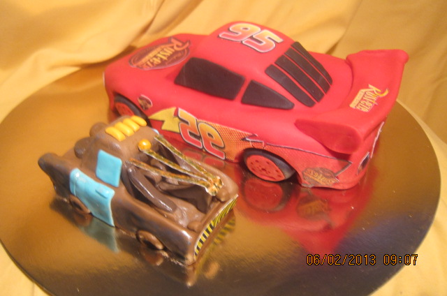 тортик молния маквин и мэтр