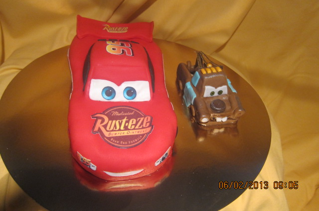 тортики молния маквин и мэтр