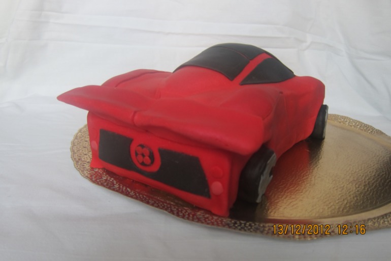 торт машинка