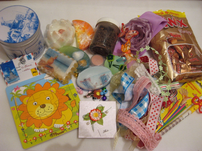 И нам пришла посылочка!