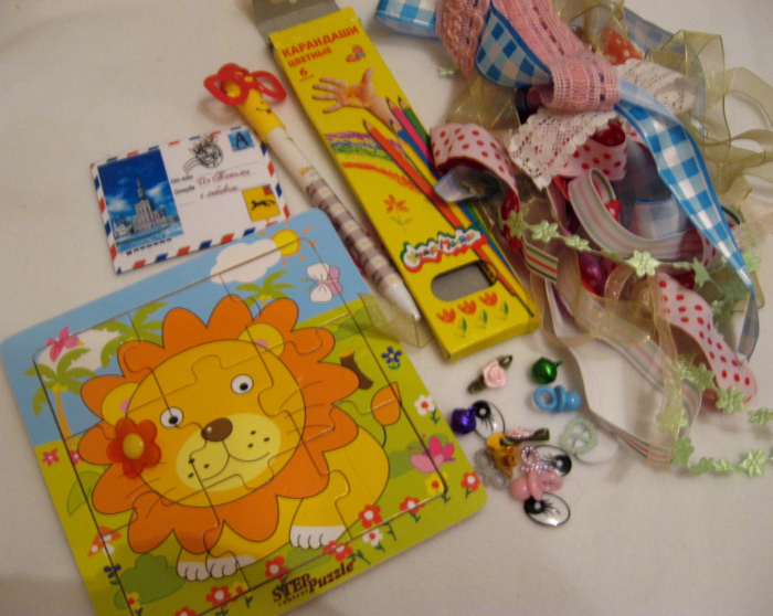 И нам пришла посылочка!