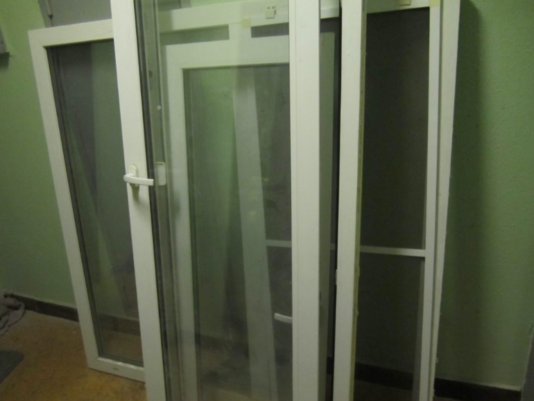 Балконный блок б/у