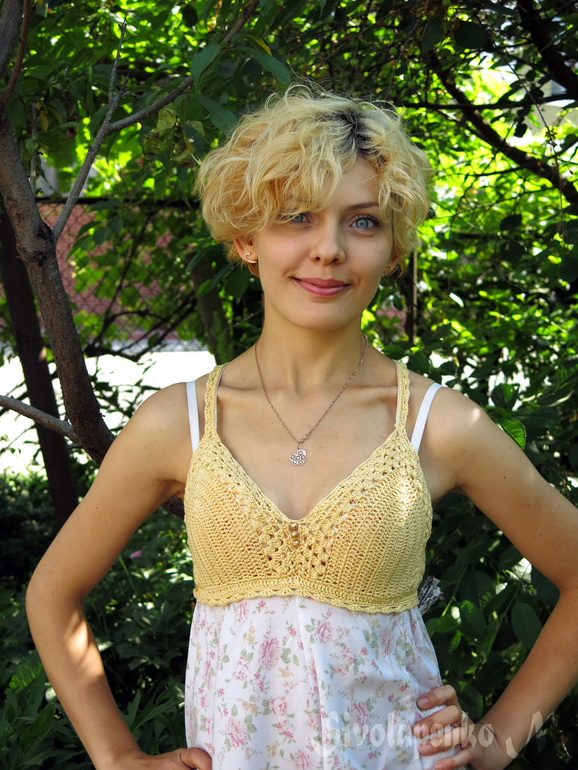 Комбинированный сарафан