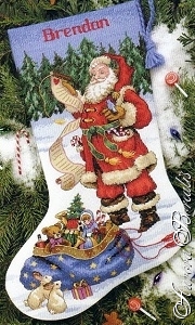 про Рождественский сапожок от Dimenshions