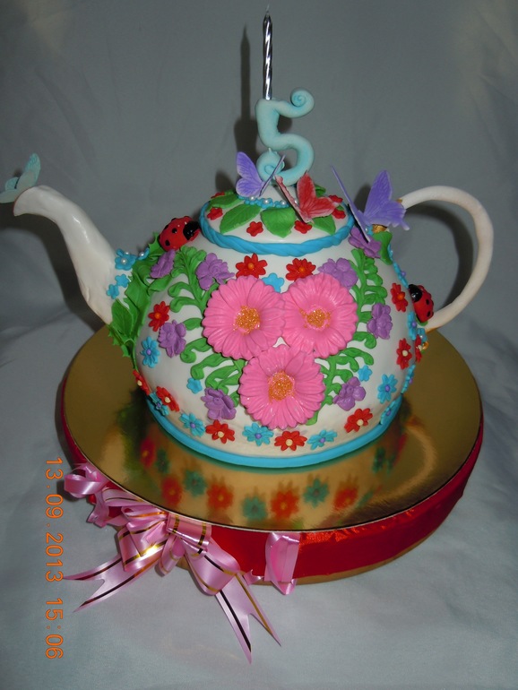 Торт чайник