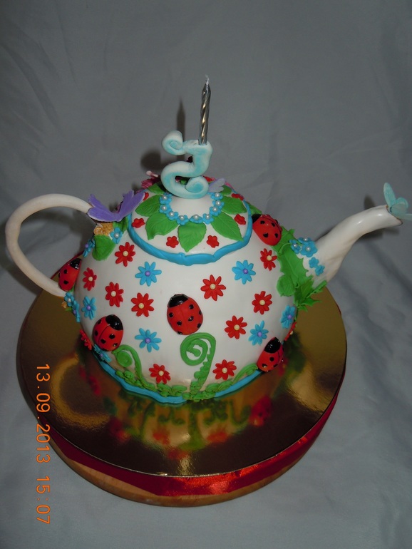 Торт чайник