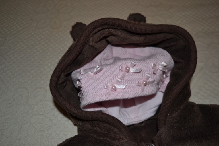 Немного  нашего приданного и на выписку