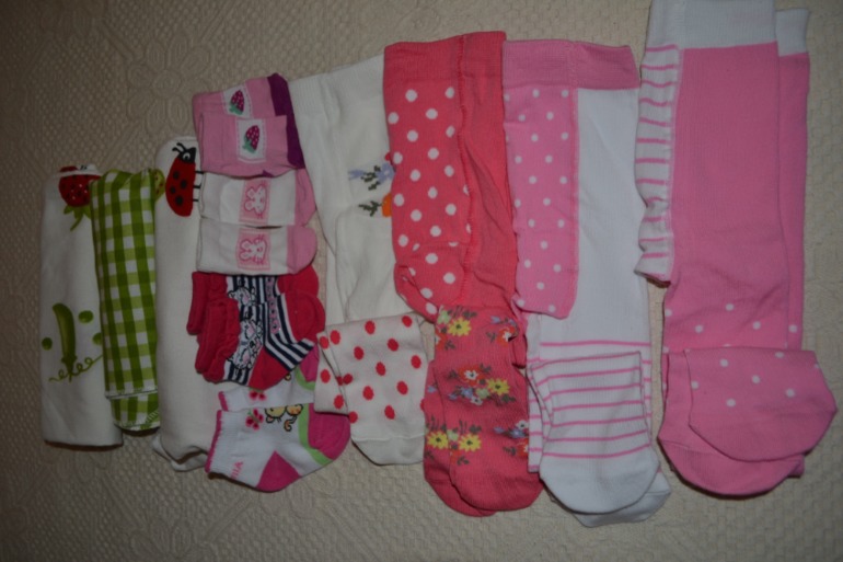 Немного  нашего приданного и на выписку