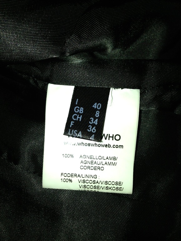 Who's who р.42-44 кожаная женская куртка в отл состоянии. 3000р