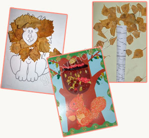 Березка, лев и белочки :)