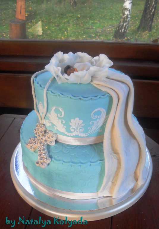 На крещение.