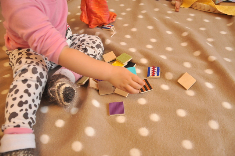 Тактильное мемори своими руками