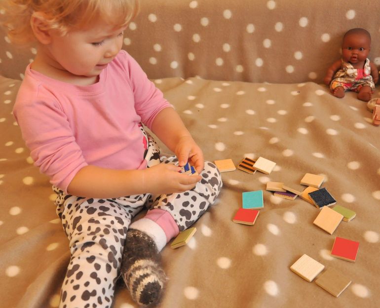 Тактильное мемори своими руками