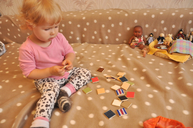 Тактильное мемори своими руками