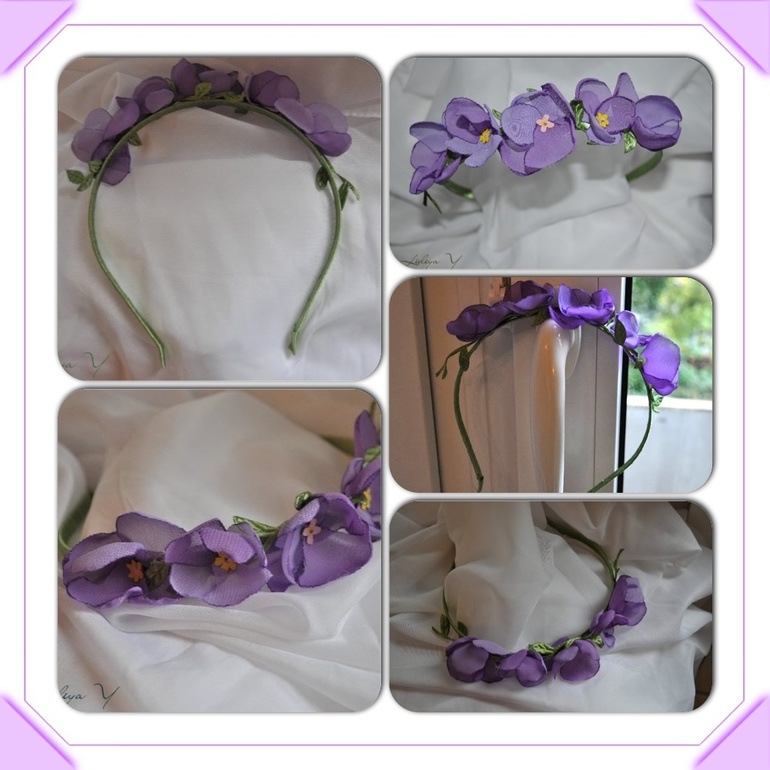 Ободок фиалки